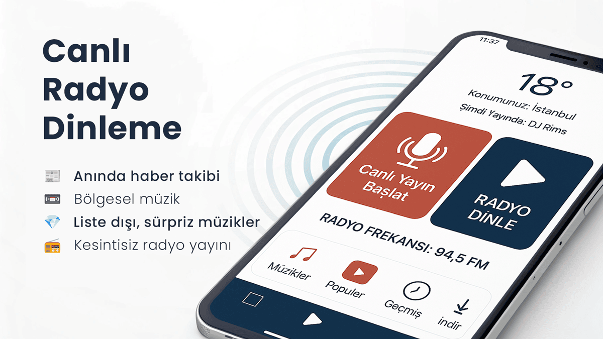 mobil radyo dinle konya radyo frekansları